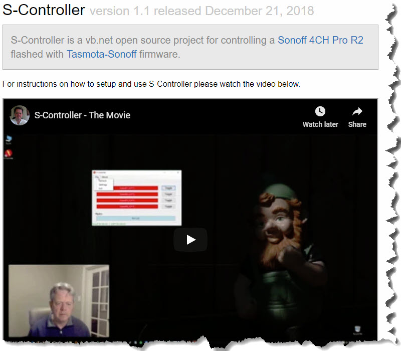 S-Controller screenshot